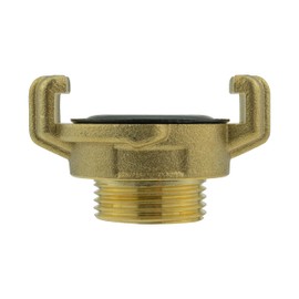 Professional Geka Type Brass Claw Hose connectors/Fittings,Male/Female bsp Thread (3/4" bsp Male) as Used by preofessional Gardeners,Landscapers and Nursery Workers