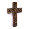 ESPLANADE StonKraft Jesus Christ Cross Catholic Wooden Crucifix for Wall,
