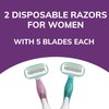 BIC Soleil Sensitive Advanced Women's Disposable Razors With 360° Moisture