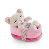 NICI Sleeping Pets 47892 Cuddly Toy Leopard Print Cat in