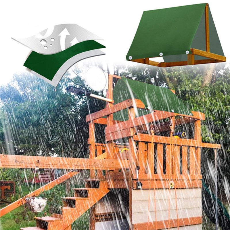 Swing Set Replacement Tarp, 43 X 90 Inch Tarp Canopy