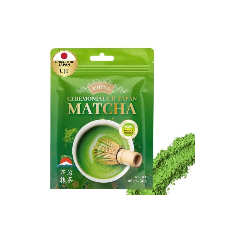 Ceremonial Grade Uji Matcha Powder - Stone-Ground from Kyoto, Japan