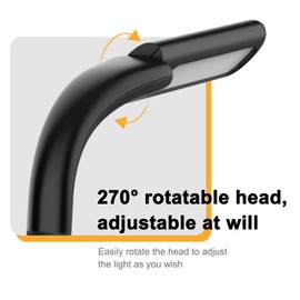 Bendable LED Neck Reading Light Adjustable Brightness Desk Lamp for Repairing Night Running Walking Camping