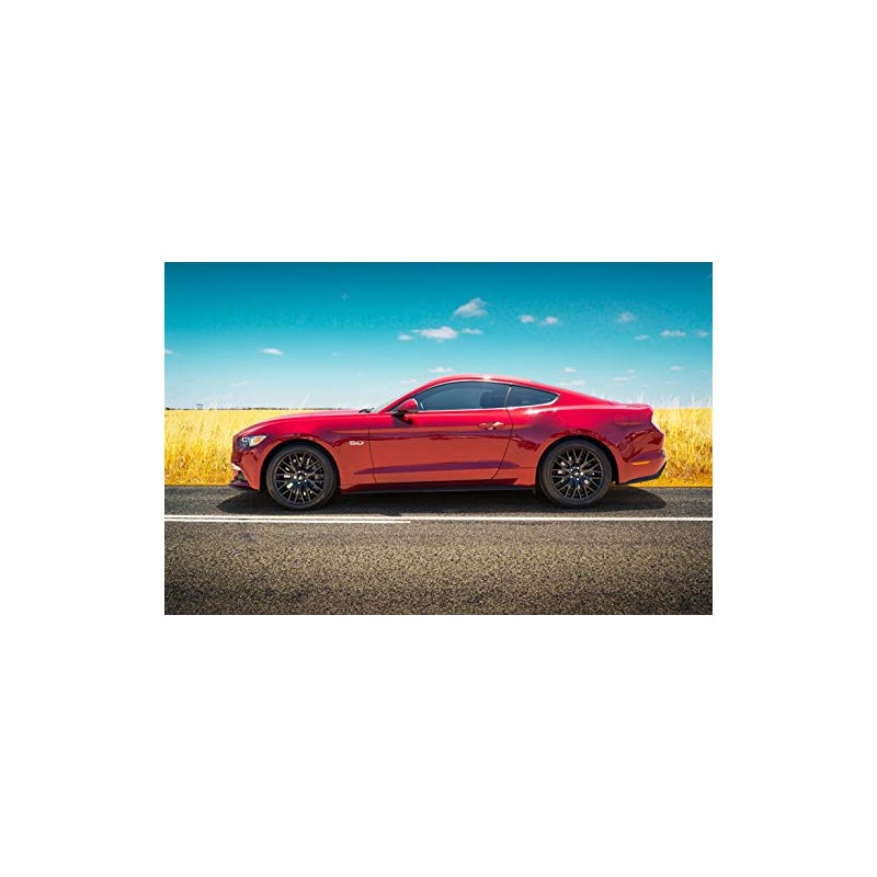 DV DESIGN Red American Muscle Car Black Ballpoint Pen -