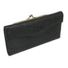 Buxton Women's Heiress Organizer Clutch, Black, One Size