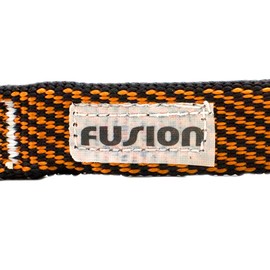 Fusion Climb Quickdraw - Bucle Cosido - café Claro/Naranja (5000 Libras de Cinta de Nailon Cosida)