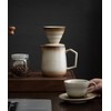 HYAXGM Pour Over Coffee Maker,Ceramic Coffee Maker With 100 pcs