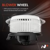 A-Premium HVAC Heater Blower Motor Assembly with Brushless Motor Compatible