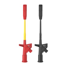 Cleqee Insulation Wire Piercing Probes 2PCS Heavy Duty Fully Insulated Quick Piercing Multimeter Test Probes with 4mm Banana Socket for Automotive Diagnostic