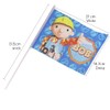 6x Bob The Builder Waving Flags - Accessories for Kid's