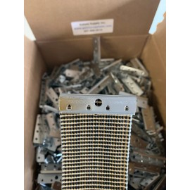 Galaxy Supply Inc. Metal Chair Rubber Upholstery Webbing End Clips for Chair Furniture (50 pcs)