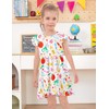 RAISEVERN Back to School Dress Little Girls Size 6 First