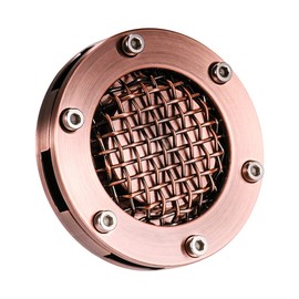 MACHSWON Motorcycle Gas Tank Oil Cap (Copper), Compatible with Harley Dyna Softail Sportster Touring Road King Trike Freewheeler Wide Glide, Tank Cover