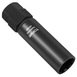 10 Spline Lug Nut Socket, Replacement for TA23-21/22, Compatible with Bimecc 10 Spline Lug key, for Removing 10 Point Lug Nut Key for Truck Large SUV with 13/16 and 7/8 Hex Drive, CR-MO