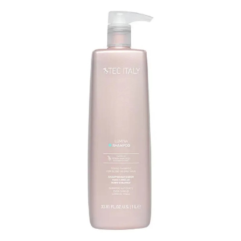 Shampoo Tec Italy Lumina Matizante Violeta Rubios 1l