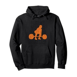 Weighs Heavy and Lowers the Load Down Pullover Hoodie, black