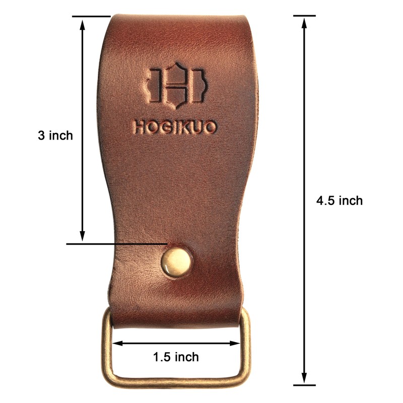 Leather Tape Measure Holder for Belt - Heavy Duty Tool