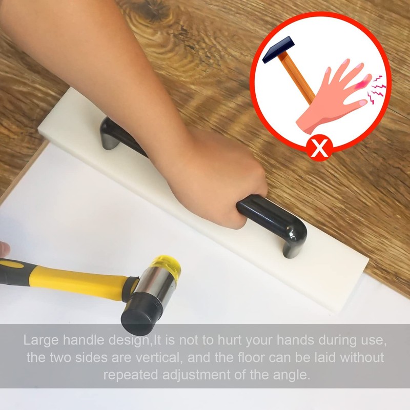 Anlayliay Tapping Block for Vinyl Plank Flooring Install Flooring Tapping