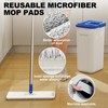 BEJOMOP Mop and Bucket Set with Wringer, Flat Squeeze Spin