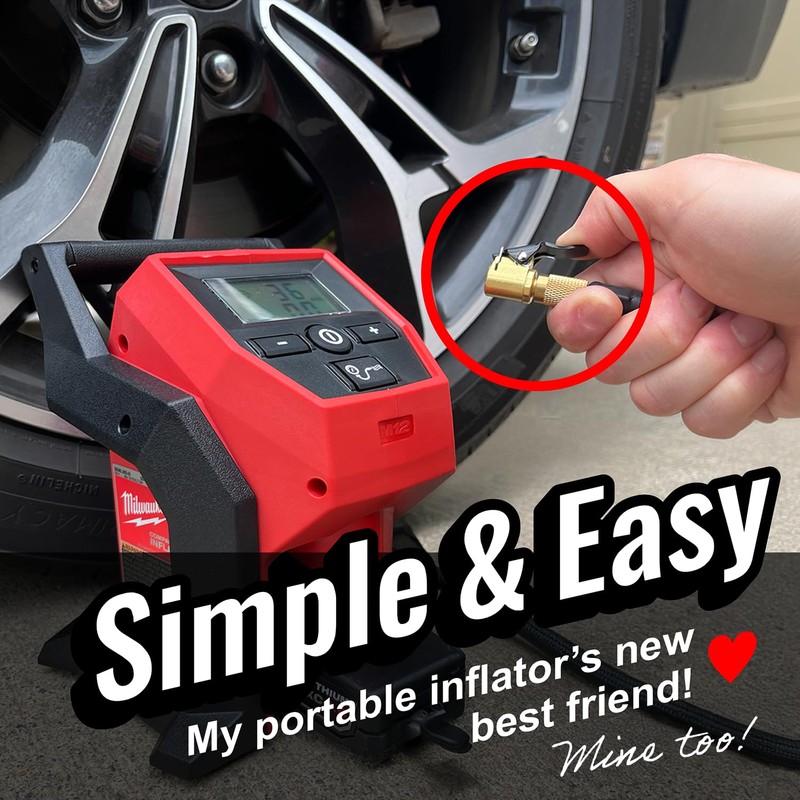 Chuck Mates Premium Quick-Connect Accessory for Tire Inflators Open-Type (1