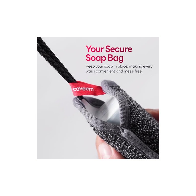 Caveem - Bolsa protectora de jabón, bolsa de jabón para