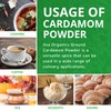 Organic Ground Cardamom Powder 3.5 Ounce Bag - Premium, Aromatic,