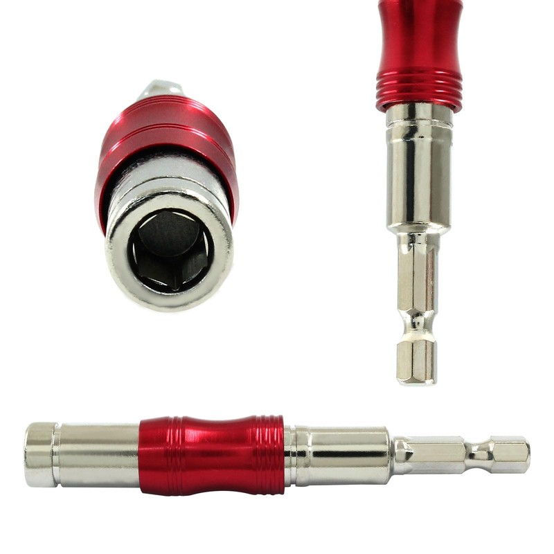 Cionyce Pivoting Bit Holder 1/4" Magnetic Pivot Drill Bit Holder,