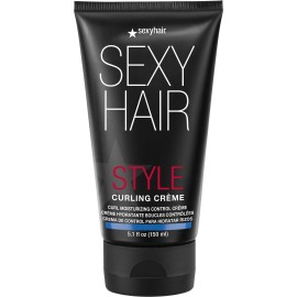 SexyHair Style Curling Crème Curl Moisturizing Control | Light Control...