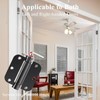 Sophia 4 Pack Self-Closing Door Hinge 3.5 Inch Rounded 5/8