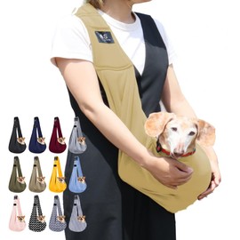 Pet Sling, Pet Bag, Carrier Strap, For Dogs and Cats, Small Dogs, Carrying Bag, Comes with Safety Rope, Adjustable, Cross-body Shoulder Bag, For Outings, Hugging, Going Out, Hospital Going, Traveling