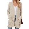 Famulily Comfy Autumn Winter Cardigans for Women, Open Front Cardigans
