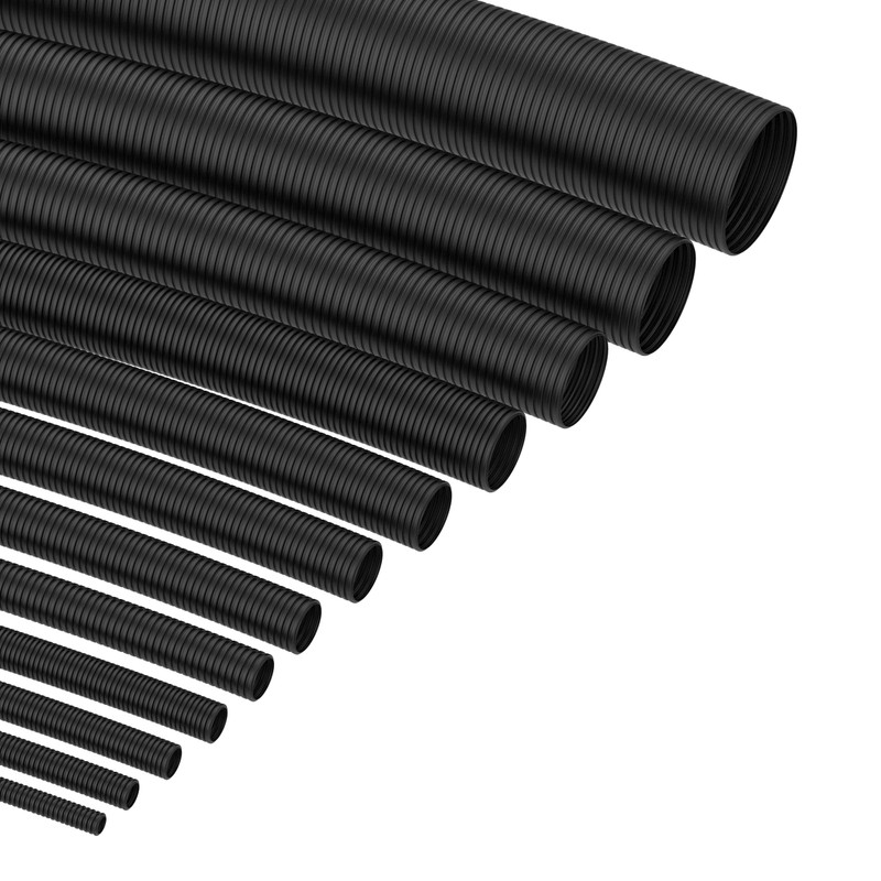 AUPROTEC Corrugated Pipe, Unslotted, 2 to 50 m, Empty Tube