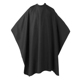 SIOPPKIK Haircut Hairdressing Capes, Barber Cape Hairdressing Salon Capes Cape Hair Cutting Cape Black Waterproof for Salon