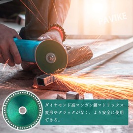 PAVIKE Electric Circular Saw Chip Saw 3.9 inches (100 mm) Chip Saw Slitter Blade for Electric Cutter 2 Piece Set of 2 Carbide Marble/Plastic/Wood Cutting Cutting Tool 3.9 inches (100 mm) Diameter