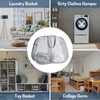 Mesh Popup Laundry Hamper 115L Foldable Laundry Basket Extra Large