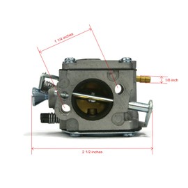 The ROP Shop | Carburetor Kit w/Gaskets for Husqvarna Chainsaws (1980-2012) 61, 162 & 266