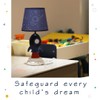 SUREYOND Rocket Lamp,Kids Lamp,Space lamp with E26 LED Blub &
