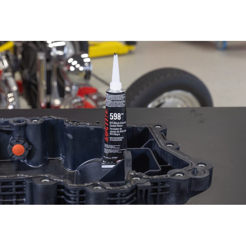LOCTITE Automotive RTV Silicone Gasket Maker Black 598 - High