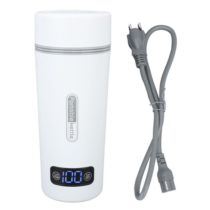 350ml Travel Electric Kettle 4 Temperature Settings Stainless Steel Heating