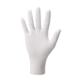 Showa Glove 【Food Sanitation Law Compliant】 Nice Hand Clean Hands Disposable Gloves Nitrile Rubber 50 Pieces White Medium Size 1 Box