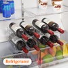 Lifewit Plastic Stackable Wine Rack for Refrigerator, Cabinet, Countertop,Wine Bottle