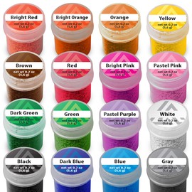 Wax Dyes for Candle Making - 16 Colors Set of Candle Wax Dyes - Candle Color Dye for Soy Wax - Candle Dye for Soy Candle Making - Color for Candle Making 0.2 oz