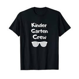 Kindergarten Crew Back To School Sunglasses Kid's First Day T-Shirt