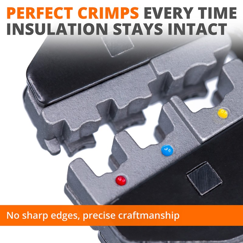 Wirefy Crimping Tool Set 5 PCS - Ratcheting Wire Crimper