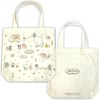 Sanrio Tote Bag, Cotton, Canvas, Gusset, Large Capacity, Back/Front, Pattern,