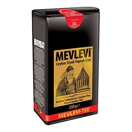 Mevlevi Black Ceylon Tea 250 g Earl Grey Pack of 2 (2 x 250 g = 500 g)