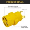 NEMA 14-50P to 14-50R Extension Adapter, 50 Amp Extension Plug