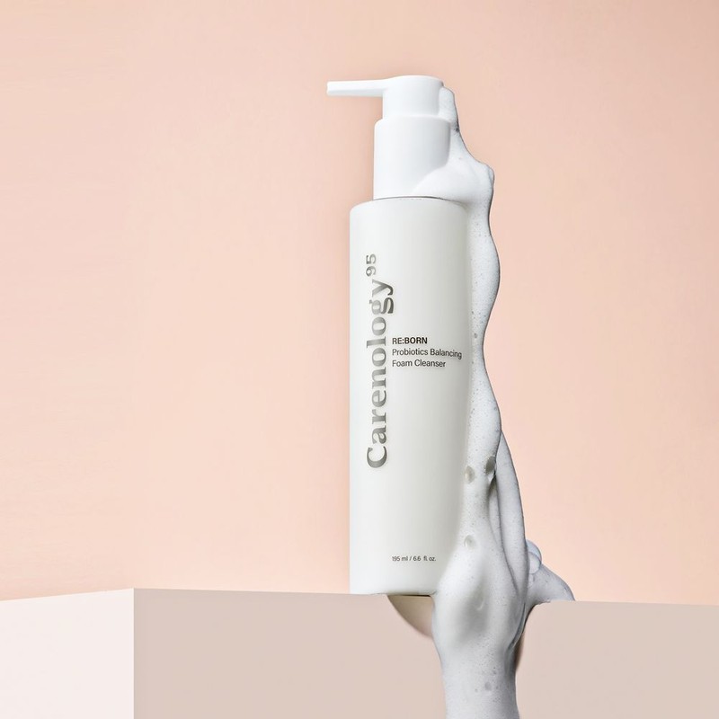 Carenology Ribbon Probiotic Balancing Cleansing Foam / Lactic Acid Bacteria