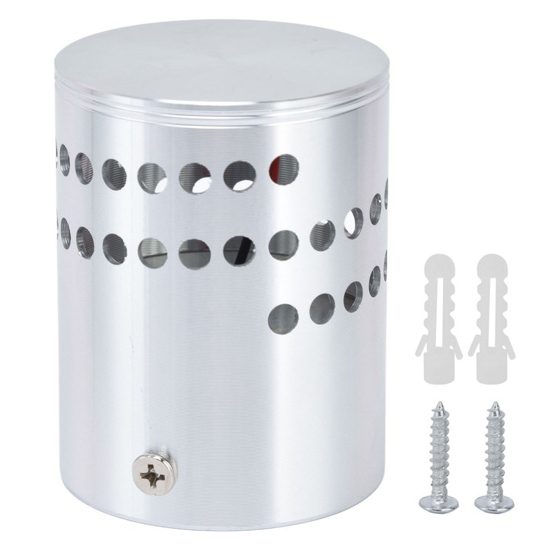 LED Aluminum Spiral Hole Wall Light Stable Heat Dissipation 3W