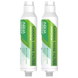 AQUA CREST (2)Replacement for Mist Cooling System Garden Hose Water Filter by AQUA CREST